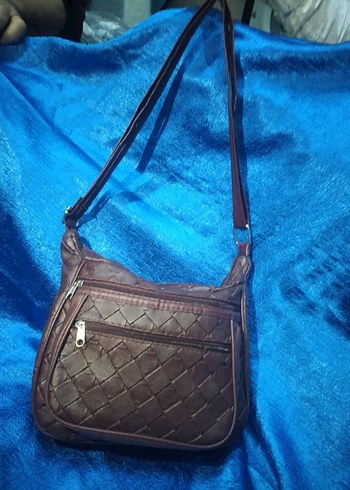 Guess bordo Deri Kadın Omuz Çantası