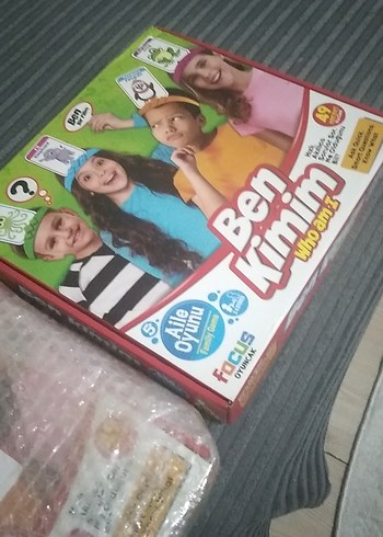 Ben Kimim Who am I? Aile Oyunu
 Sıfır ürün kutusunda - Görsel 3