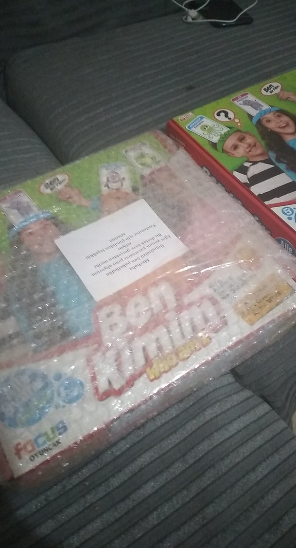 Ben Kimim Who am I? Aile Oyunu
 Sıfır ürün kutusunda - Görsel 4