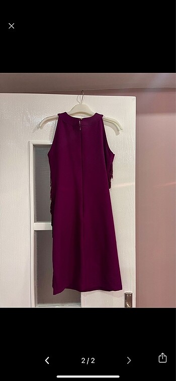Diğer Mini Bordo elbise