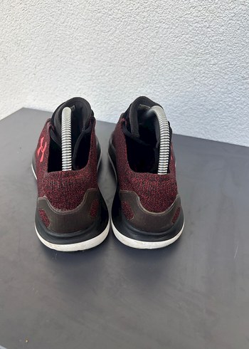 Koyu Kırmızı Erkek Spor Ayakkabı Velcro - Görsel 8