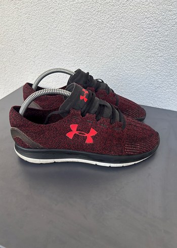 Koyu Kırmızı Erkek Spor Ayakkabı Velcro - Görsel 9