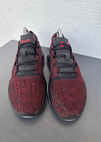 Koyu Kırmızı Erkek Spor Ayakkabı Velcro - Görsel 5