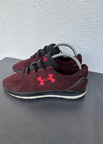 Koyu Kırmızı Erkek Spor Ayakkabı Velcro - Görsel 2