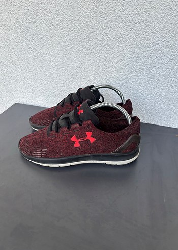 Koyu Kırmızı Erkek Spor Ayakkabı Velcro - Görsel 3