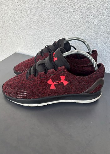 Koyu Kırmızı Erkek Spor Ayakkabı Velcro - Görsel 7