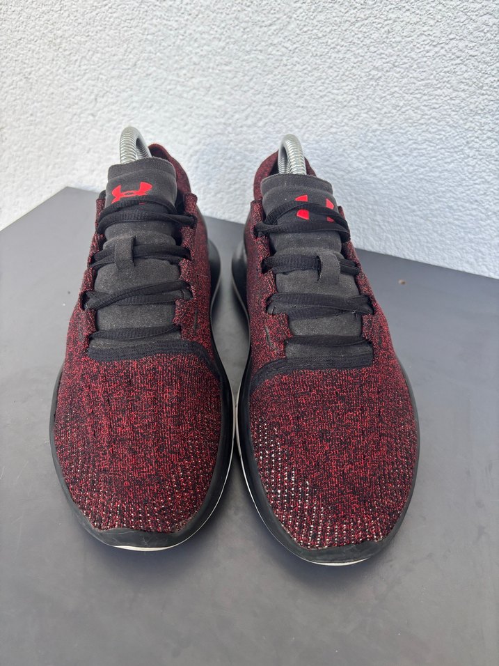 Koyu Kırmızı Erkek Spor Ayakkabı Velcro - Görsel 5