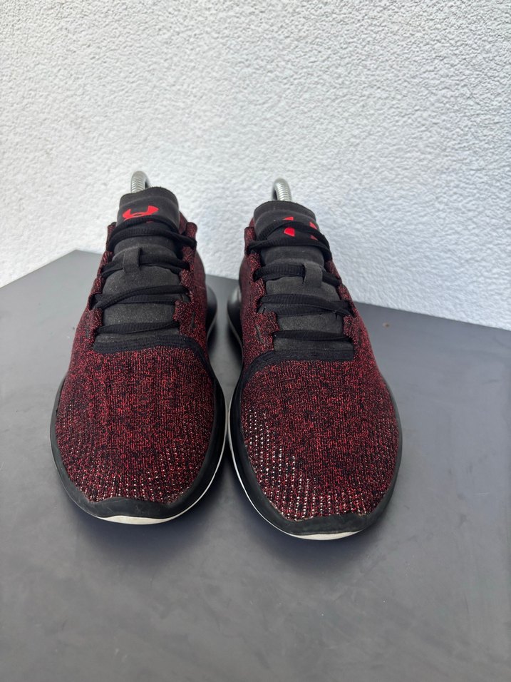 Koyu Kırmızı Erkek Spor Ayakkabı Velcro - Görsel 4