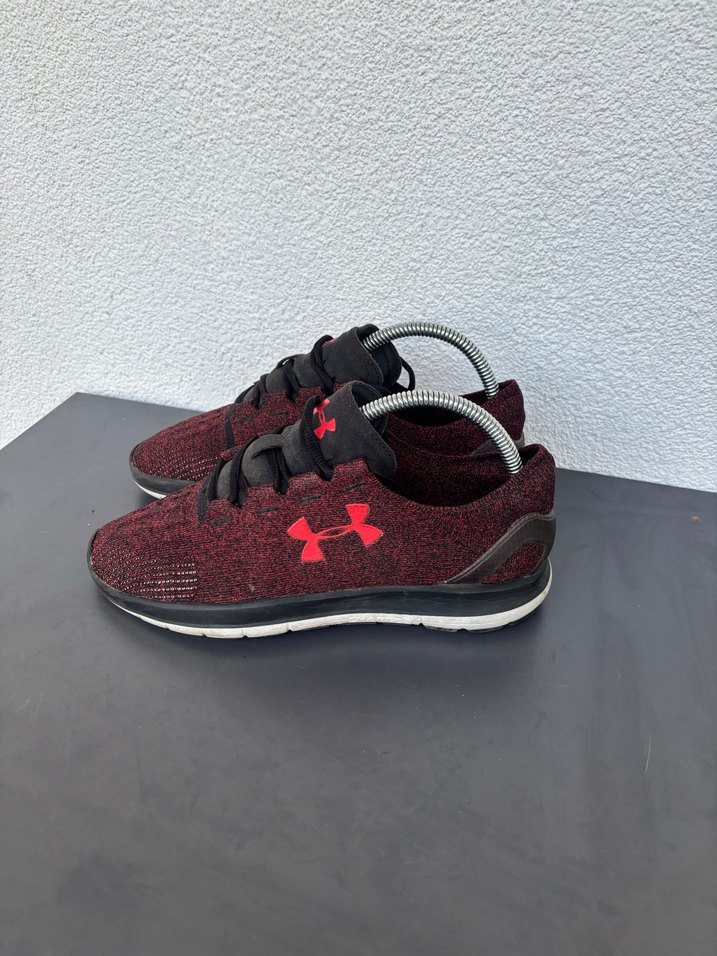 Koyu Kırmızı Erkek Spor Ayakkabı Velcro - Görsel 3