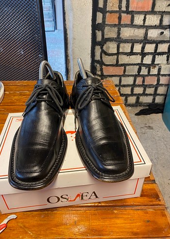 41 Beden siyah Renk Klasik Siyah Erkek Ofis Ayakkabısı
