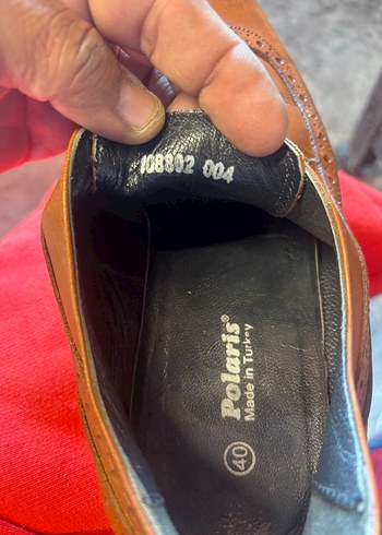 Klasik Kahverengi Deri Erkek Ayakkabı - Görsel 8