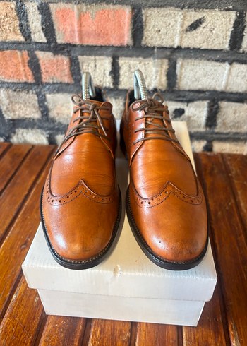 Klasik Kahverengi Deri Erkek Ayakkabı - Görsel 2