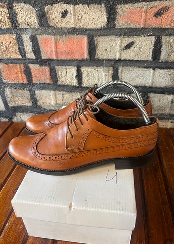 Klasik Kahverengi Deri Erkek Ayakkabı - Görsel 3