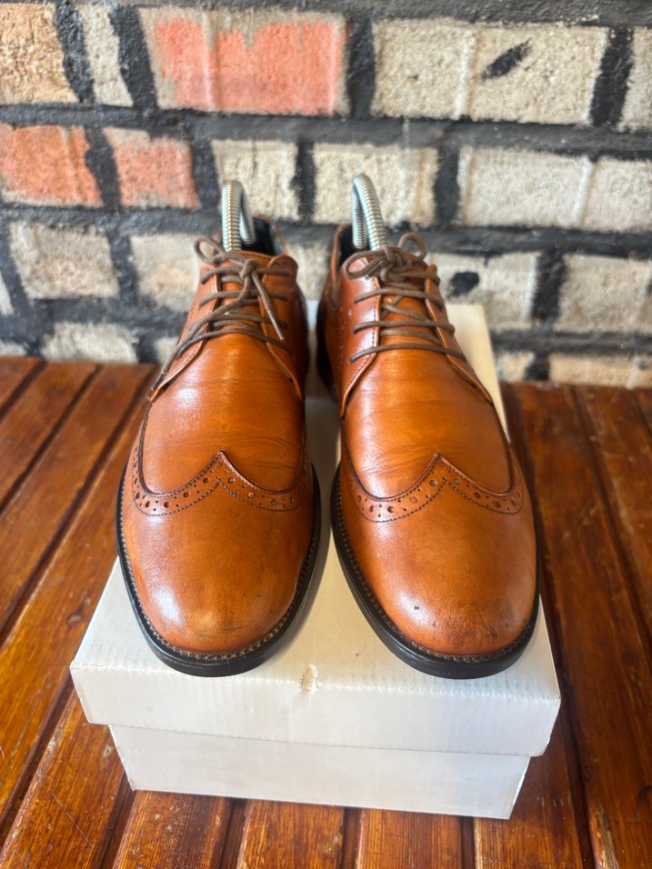 Klasik Kahverengi Deri Erkek Ayakkabı - Görsel 2