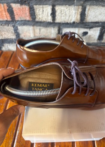 Klasik Kahverengi Deri Erkek Ayakkabı - Görsel 6