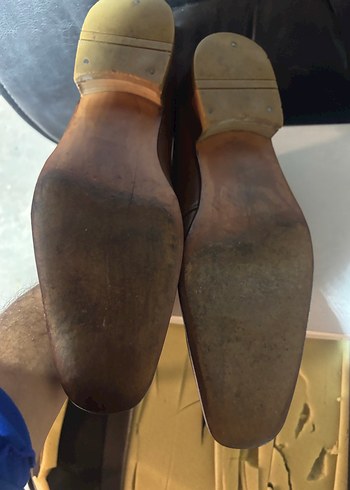 Klasik Kahverengi Deri Erkek Ayakkabı - Görsel 6