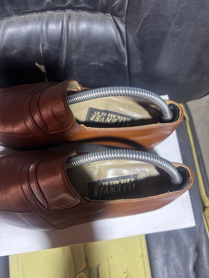 Klasik Kahverengi Deri Erkek Ayakkabı - Görsel 5