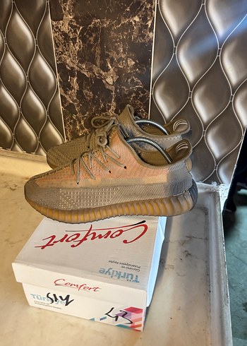 Kahverengi Bağcıklı Erkek Spor Ayakkabı - Görsel 3