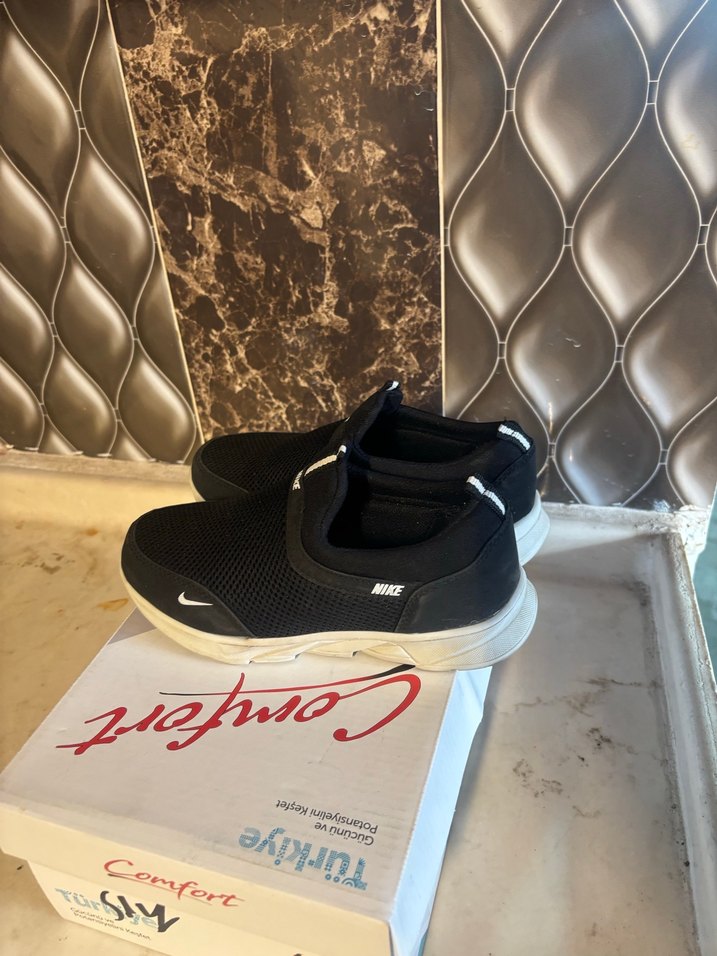 Siyah Kadın Günlük Spor Ayakkabı - Görsel 3