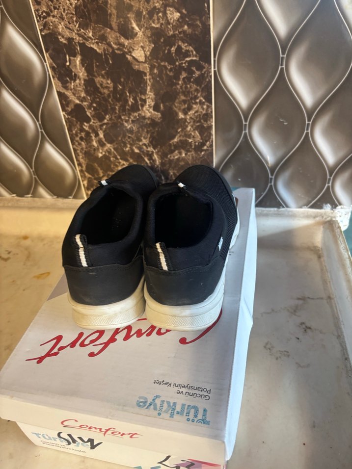 Siyah Kadın Günlük Spor Ayakkabı - Görsel 4