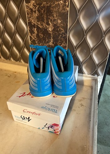 Lacivert Bağcıklı Basketbol Ayakkabısı - Görsel 4