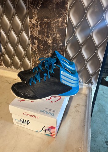 Lacivert Bağcıklı Basketbol Ayakkabısı - Görsel 3