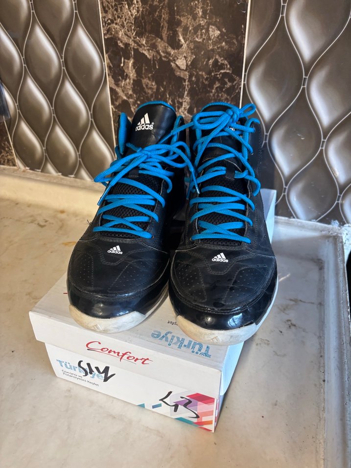 Lacivert Bağcıklı Basketbol Ayakkabısı - Görsel 2