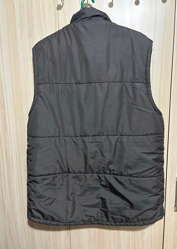 Gri Fermuarlı Erkek Yelek - Görsel 5