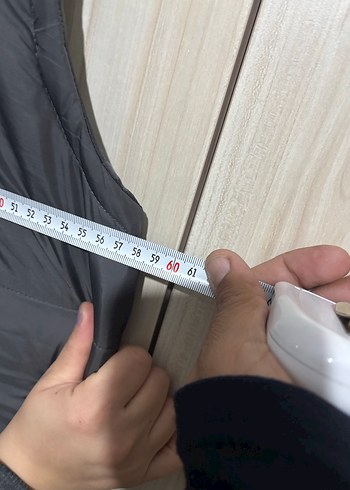 Gri Fermuarlı Erkek Yelek - Görsel 6