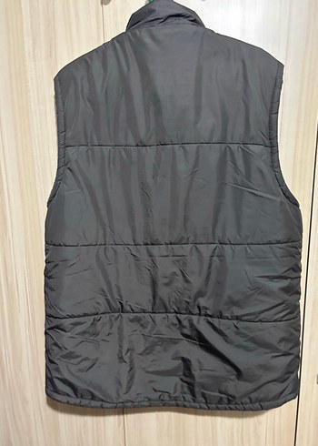 Gri Fermuarlı Erkek Yelek - Görsel 4