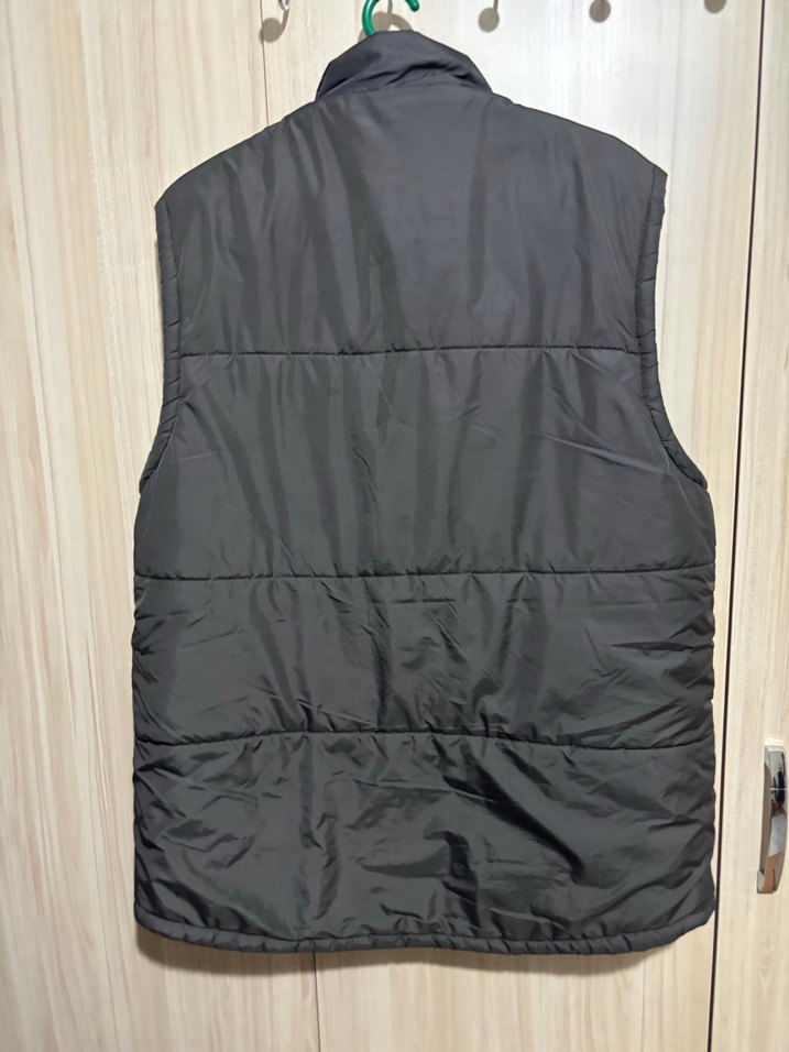 Gri Fermuarlı Erkek Yelek - Görsel 5