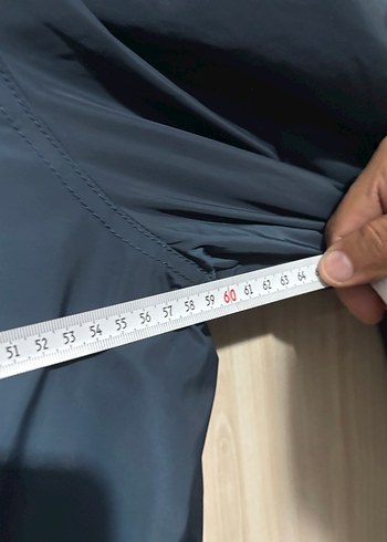 Gri Fermuarlı Erkek Mont, Rahat Kesim - Görsel 3