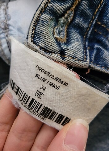 xs Beden mavi Renk Trendyolmilla Jean