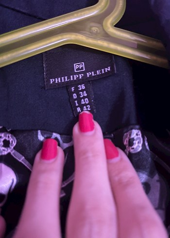 Philipp Plein Gotik Blazer Ceket - Görsel 7