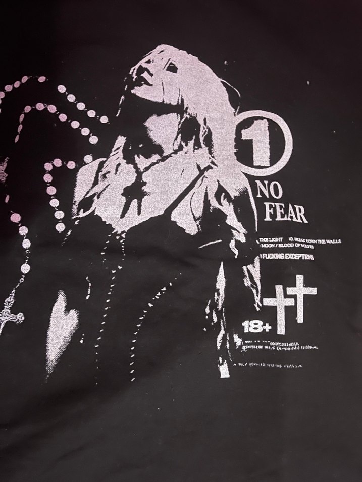 Baskılı Oversize Tişört - Görsel 2