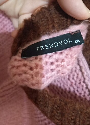 xxl Beden kahverengi Renk Trendyol marka kadın kazak