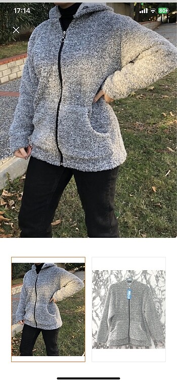 Peluş ceket