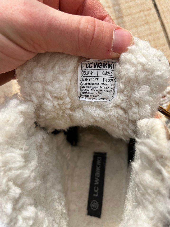 Kürklü Erkek Kahverengi Süet Outdoor Bot - Görsel 4