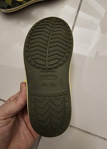 18 Beden haki Renk Crocs sandalet