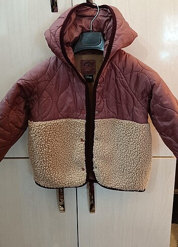Zara Minnie mouse desenli kız çocuk mont