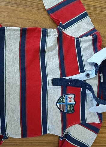9-12 Ay Beden çeşitli Renk LCW 2 li çocuk sweatshirt