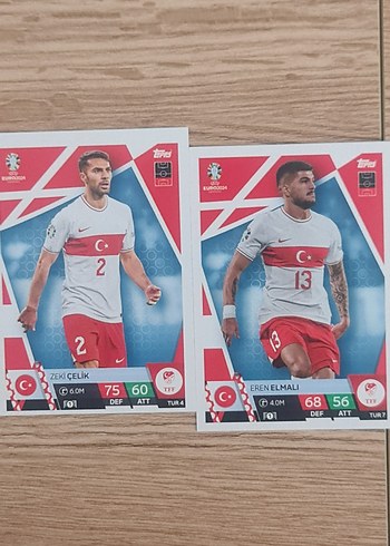 Euro 2024 Türkiye Kartlar