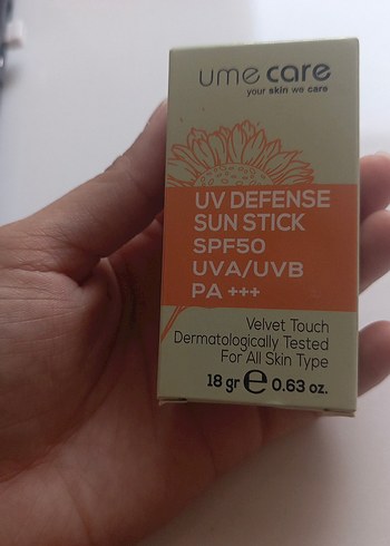 Umecare SPF50 Güneş Koruyucu Stick - Görsel 4