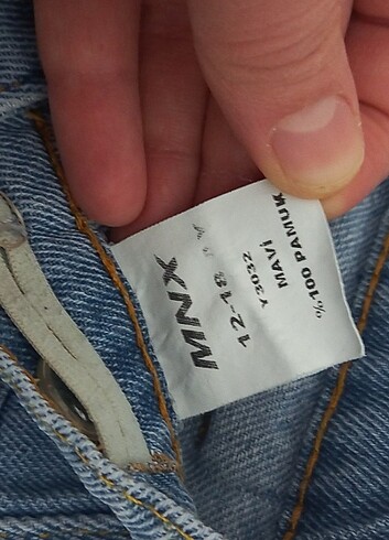 12-18 Ay Beden Erkek cocuk kot pantalon 