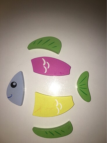 Diğer Ahşap oyuncak yap boz puzzle
