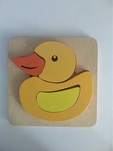 Beden Ahşap oyuncak yap boz puzzle