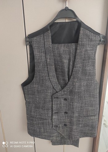 Gri Erkek Ofis Takım Elbise Ceket - Görsel 8