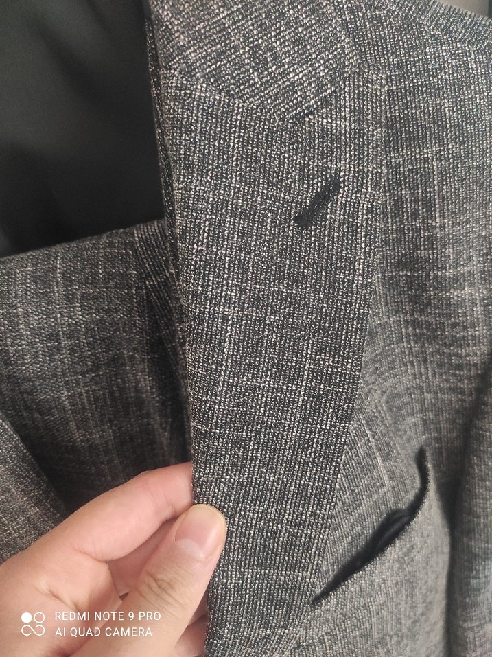 Gri Erkek Ofis Takım Elbise Ceket - Görsel 2