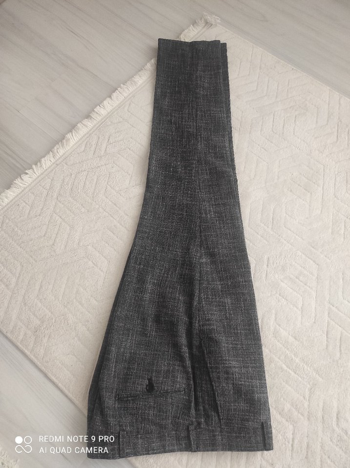 Gri Erkek Ofis Takım Elbise Ceket - Görsel 3