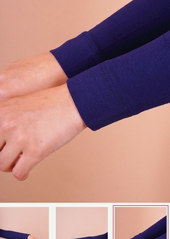 Düz model tesettür kolluk - Görsel 8